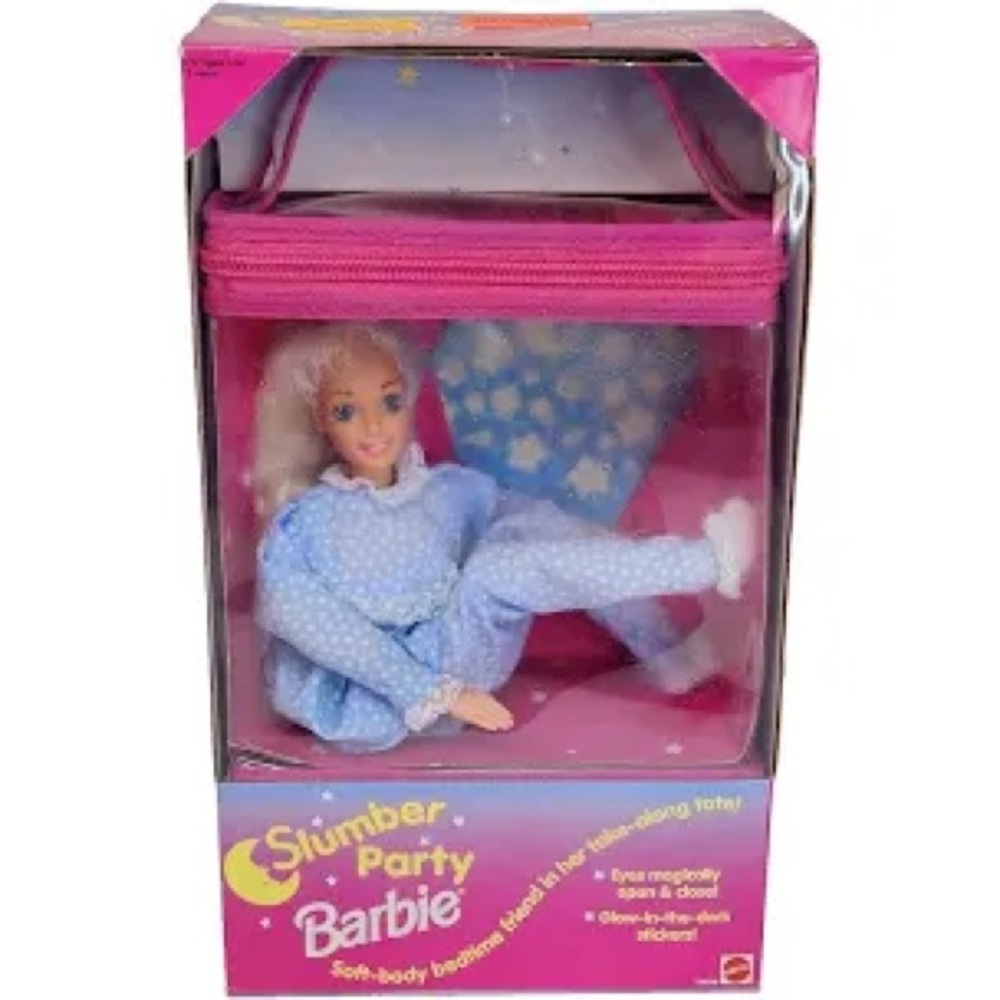 Barbie Slumber Party Doll with Pink Pajamas